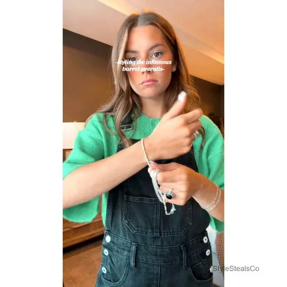 Lightweight Cropped Cardigan, Button Front, 3/4 Sleeve, Soft Knit, Regular Fit - Picture 7 of 7